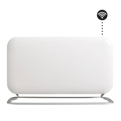 Mill wifi konvektorvarmer co1500maxwifi3 (hvid sort, 1500 watt, wifi + app kontrol)