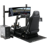 Næste niveau racing premium xl gulvmåtte beskyttelsesmåtte (sort)