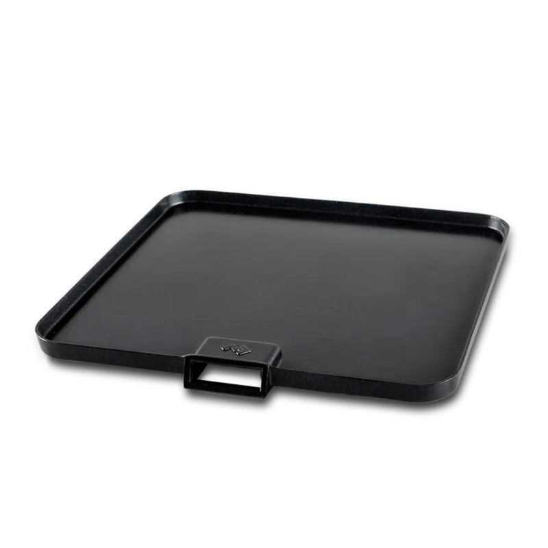 Cadac van cook grillplade med flad plade (sort, 22 x 22 cm)