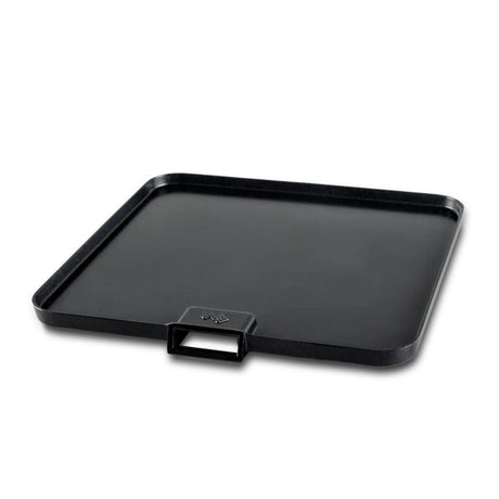 Cadac van cook grillplade med flad plade (sort, 22 x 22 cm)