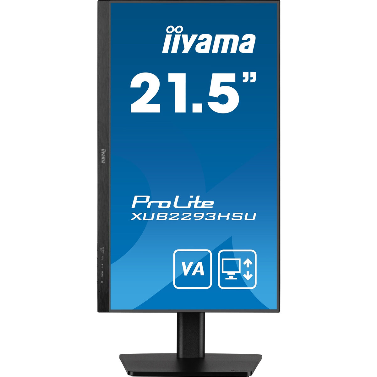 Iiyama prolite xub2293hsu-b7 21.5 skærm (sort, HDMI, skærmport, 2x USB-A, USB-B)