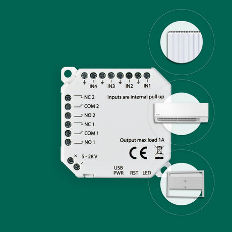 Frient io modul switch (hvid, zigbee 3.0)