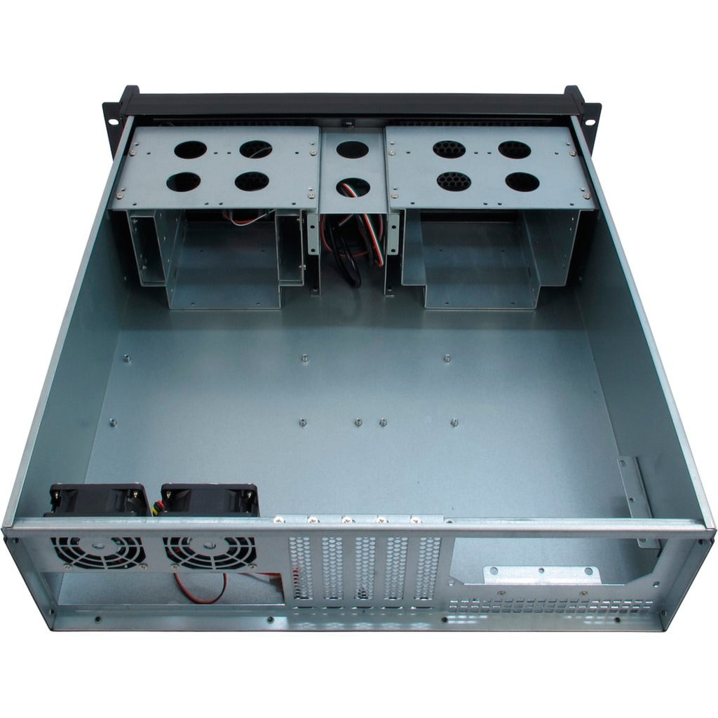 Inter-tech 3u-3098-s rackhus (sort | 2x USB-A)