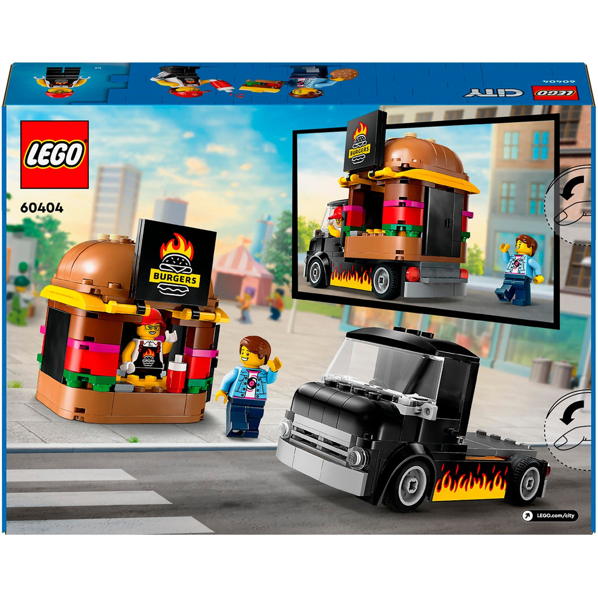 Lego city hamburger lastbil - 60404
