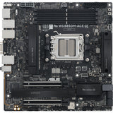 Asus pro ws b850m-ace se socket am5 moederbord (raid, 10gb-lan, sound, µatx)
