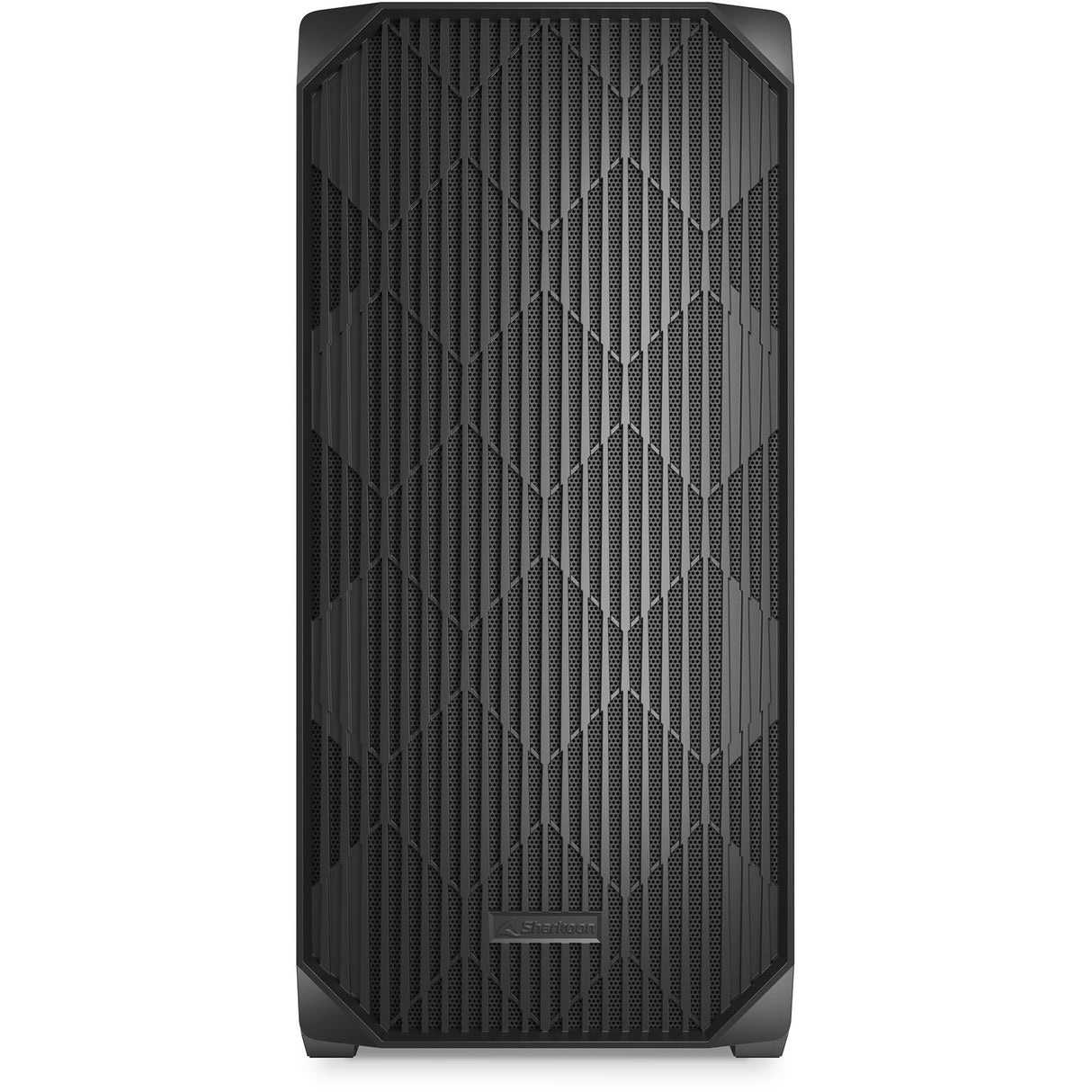 Sharkoon ak3 midi tårnhus (sort | 2x USB-A | 1x USB-C)