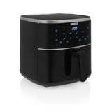 Princess 182238 digital airfryer 4l varmluftsfrituregryde (sort, 4 liter | varmluft | justerbar airfryer-stativ | BPA-fri)