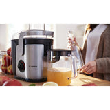 Bosch juicer vitajuice 4 1000 w (sølv sort)