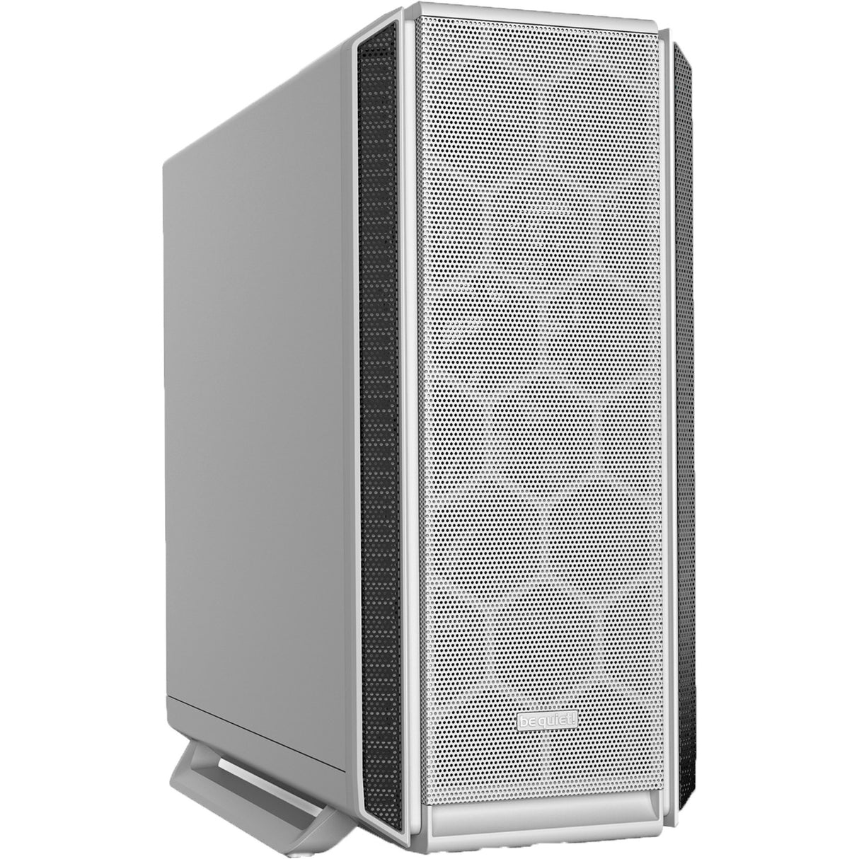 Vær stille! Silent base 802 midi tårnhus (hvid | 2x USB-A | 1x USB-C)