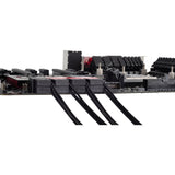 Silverstone sata iii kabel 30 cm (sort, 6gb s, lavprofilstik, cp11b-300)