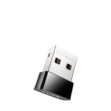 Cudy ac650 trådløs dual band mini usb wlan adapter (sort)