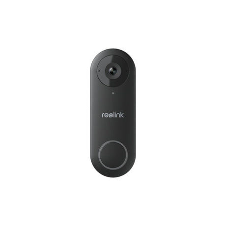 Reolink smart 2k+ kablet poe videodørklokke med klokke (sort)