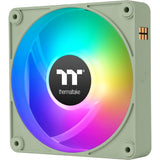Thermaltake ct120 ex reverse argb sync pc køleventilator matcha grøn (3-fan pack) case fans (lysegrøn, 3 styk, 120 x 120 x 25 mm, pwm)