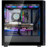 Silverstone Fara 514x Midi Tower-hus (sort | 2x USB-A | 1x USB-C | RGB | hærdet glas)