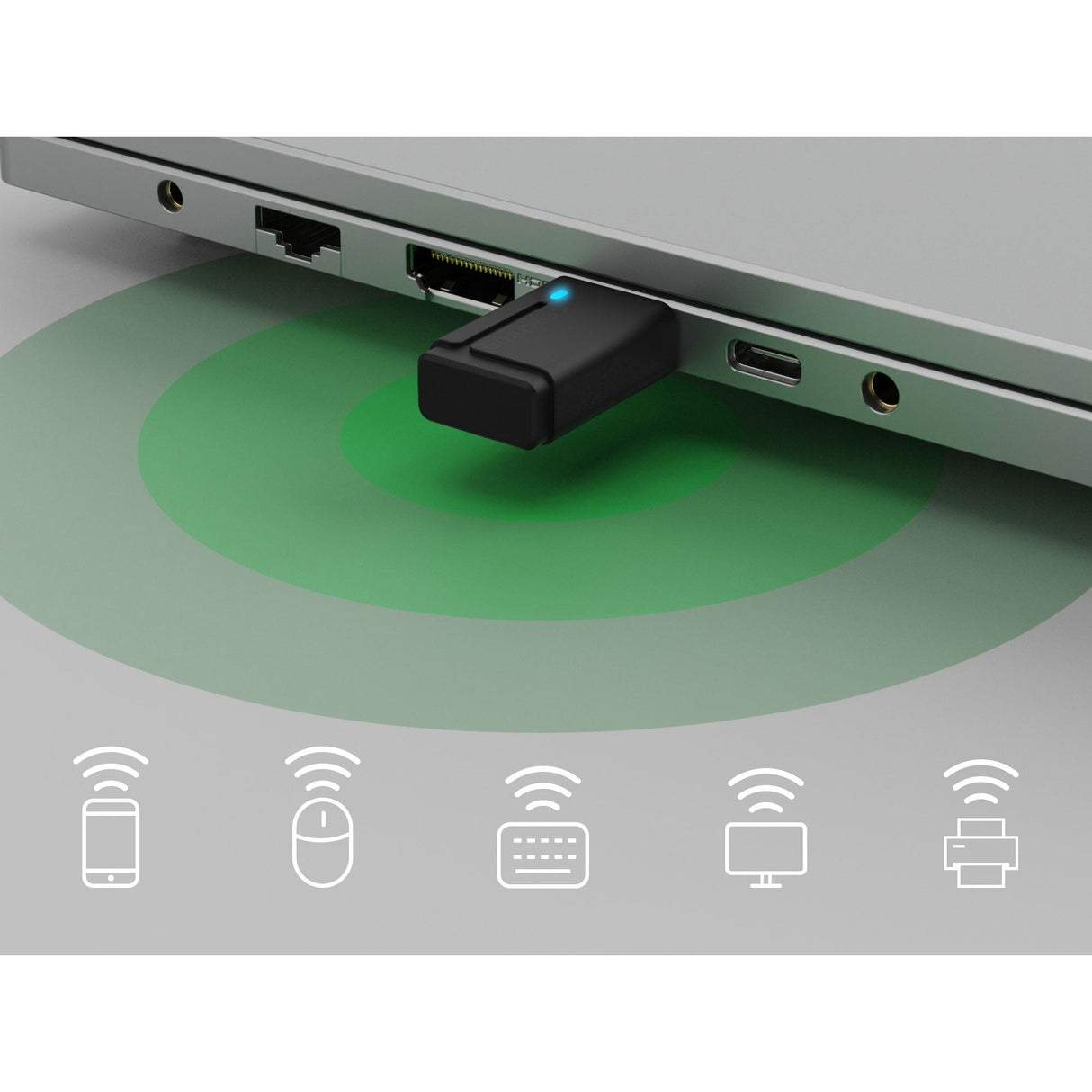Keychron USB Bluetooth Adapter til Windows PC (BT 5.0)