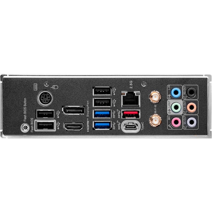 MSI Z790 Gaming Plus Wi-Fi Socket 1700 bundkort (grå sort, RAID, 2,5 GB-LAN, Wi-Fi 6e, BT, lyd, ATX)