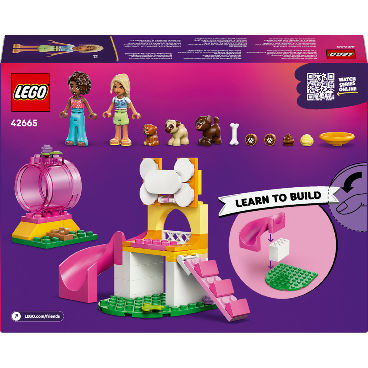 Lego friends hundelegeplads rolleleg byggesæt - 42665