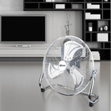 Termozeta bassotto gulvventilator (krom)