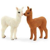 Schleich vilde liv - alpaca familie legefigur