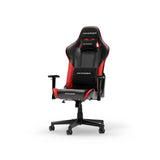 Dxracer prince l sort rød pvc læder gaming stol (sort rød)