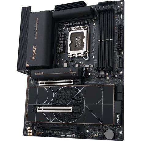 Asus ProArt Z890-Creator WiFi Socket 1851 bundkort (RAID, 2,5 GB-LAN, 10 GB-LAN, Wi-Fi 7, BT, lyd, ATX)
