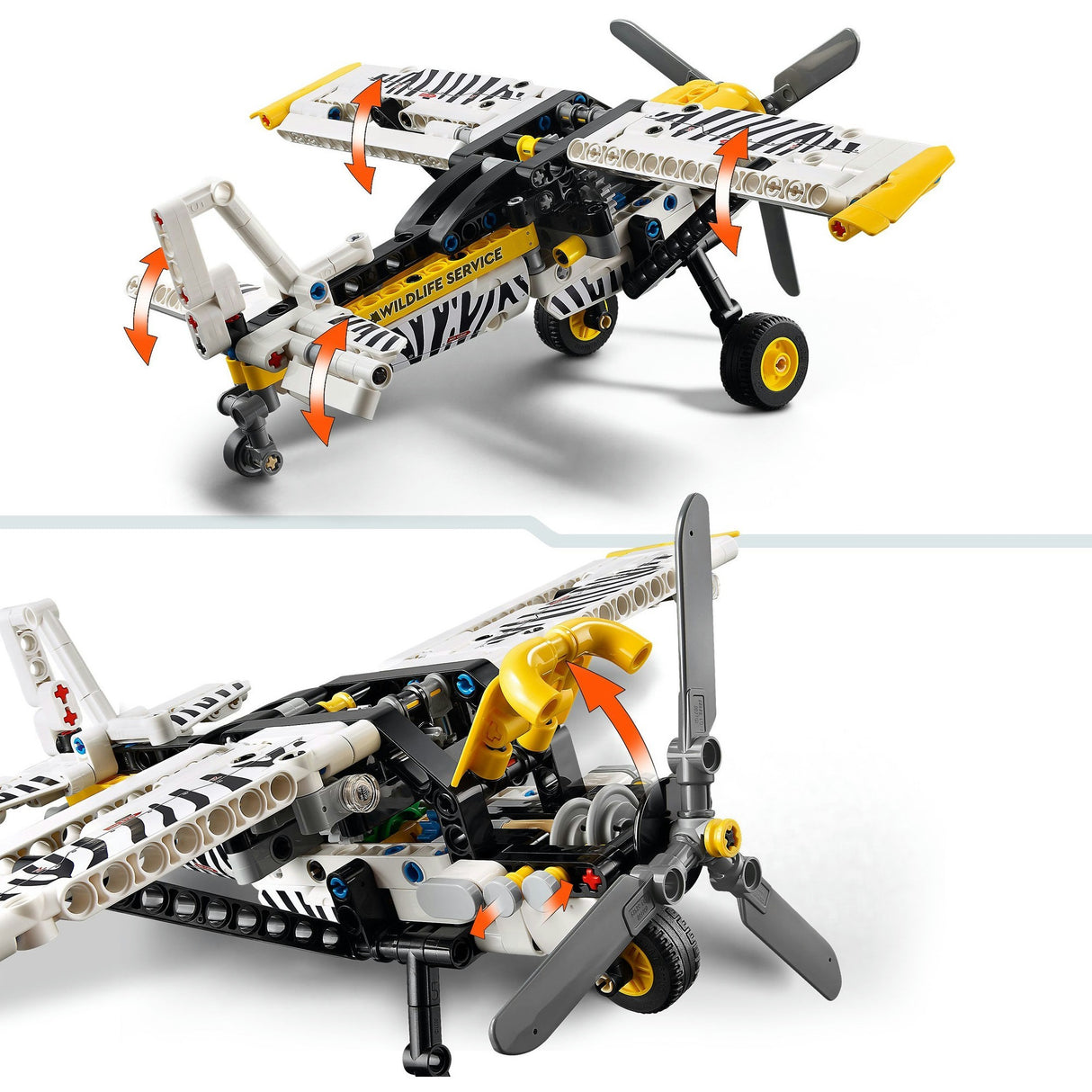 Lego technic junglefly - 42198