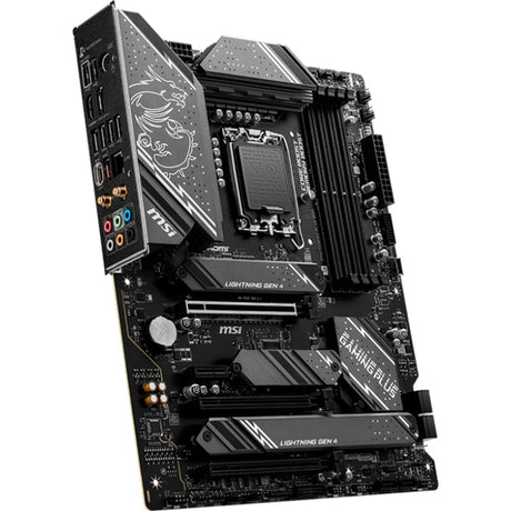 MSI Z790 Gaming Plus Wi-Fi Socket 1700 bundkort (grå sort, RAID, 2,5 GB-LAN, Wi-Fi 6e, BT, lyd, ATX)