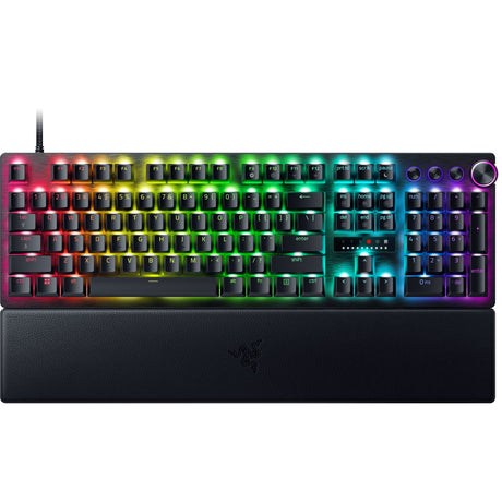 Razer Huntsman V3 Pro RGB mekanisk gaming-tastatur (sort, amerikansk layout (QWERTY), Analog Optical Gen 2, 100 %, Double-Shot PBT)
