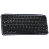 Keychron b1 pro-k1 tastatur (grå, us-internationalt layout (qwerty), saksekontakter, 75%, abs keycaps, 2.4ghz | bluetooth 5.2 | usb-c)