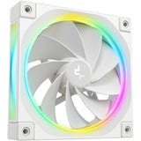 Deepcool fl12r rgb kabinet blæser (hvid, 120 x 120 x 25 mm, pwm)