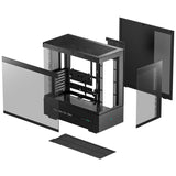 Deepcool ch690 digital midi tårnhus (sort | 2x USB-A | 1x USB-C | hærdet glas)