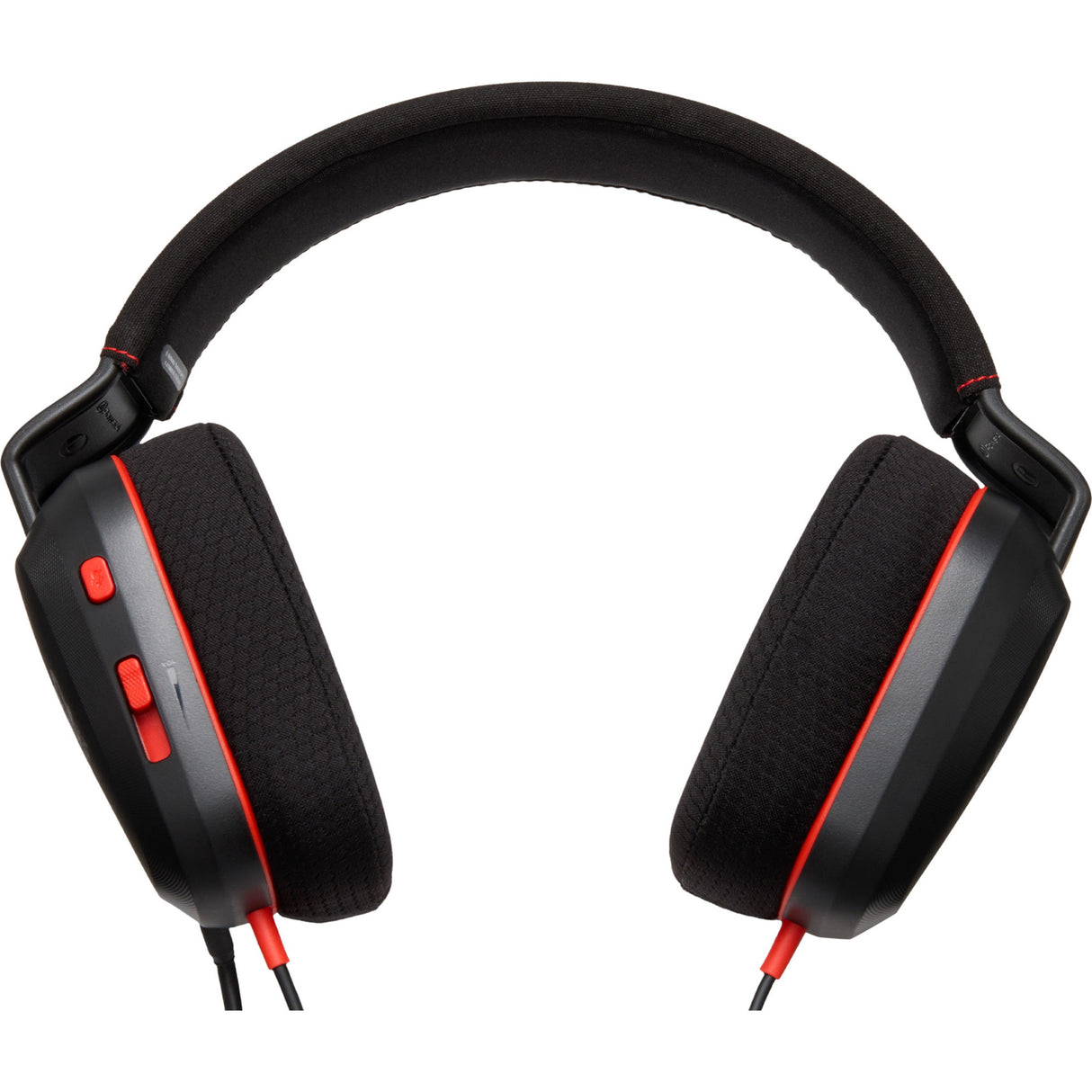 Powera kablet stereoheadset til Nintendo Switch 2 over-ear gaming headset (sort rød, Nintendo Switch 2, Nintendo Switch – OLED-model, Nintendo Switch, Nintendo Switch Lite)