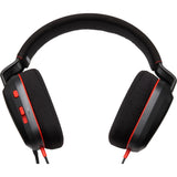 Powera kablet stereoheadset til Nintendo Switch 2 over-ear gaming headset (sort rød, Nintendo Switch 2, Nintendo Switch – OLED-model, Nintendo Switch, Nintendo Switch Lite)