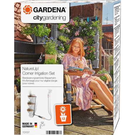 Gardena natureup! vandingssæt hjørne vandhane drypsystem (13157-20)