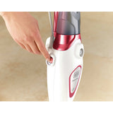 Black+decker bds1616r 1600w dampmoppe med 2 dampklude damprenser (hvid rød)