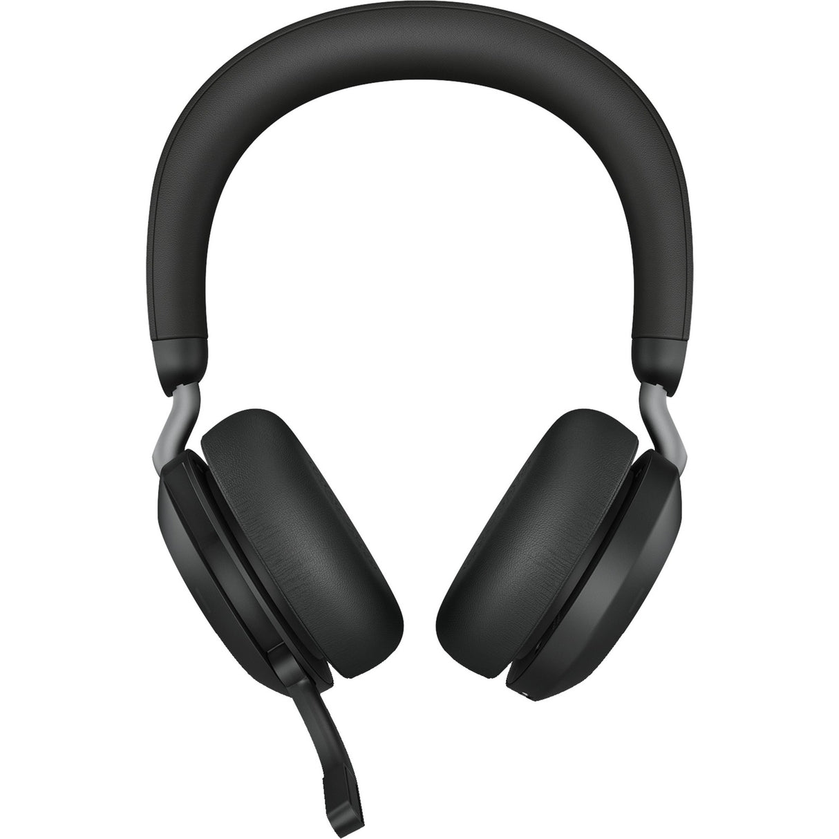 Jabra evolve2 75 on-ear headset (sort, link380c, microsoft teams)