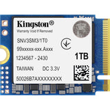 Kingston nv3 1tb ssd (pcie 4.0 x4, nvme, m.2 2230)
