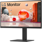 LG 27ba650 27 skærm (sort, HDMI, skærmport, lyd, USB-C)