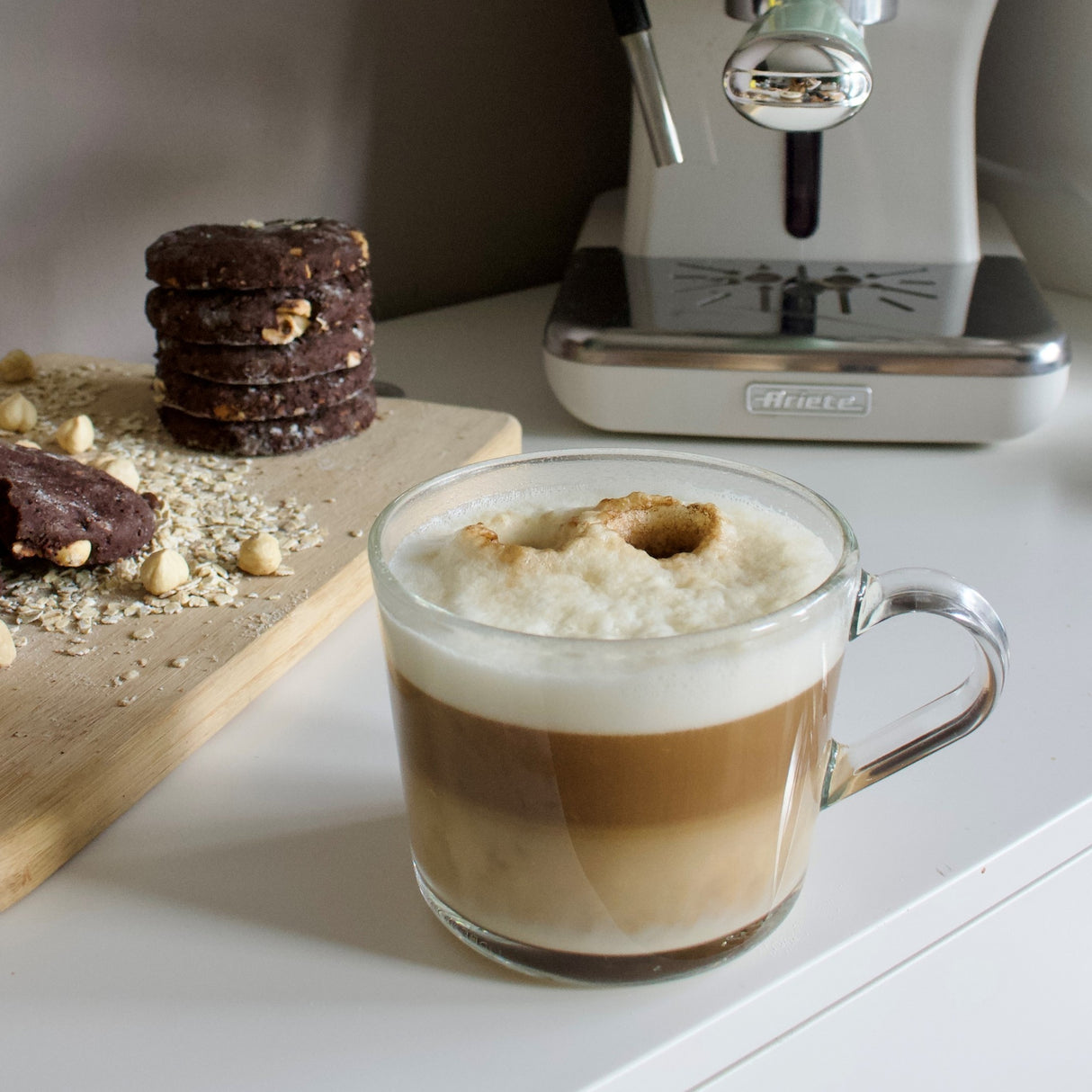 Ariete vintage espressomaskine 1389 15 (lyseblå hvid)