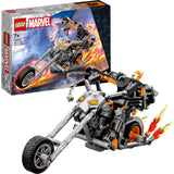 Lego marvel - ghost rider mech motorcykel byggelegetøj (76245)