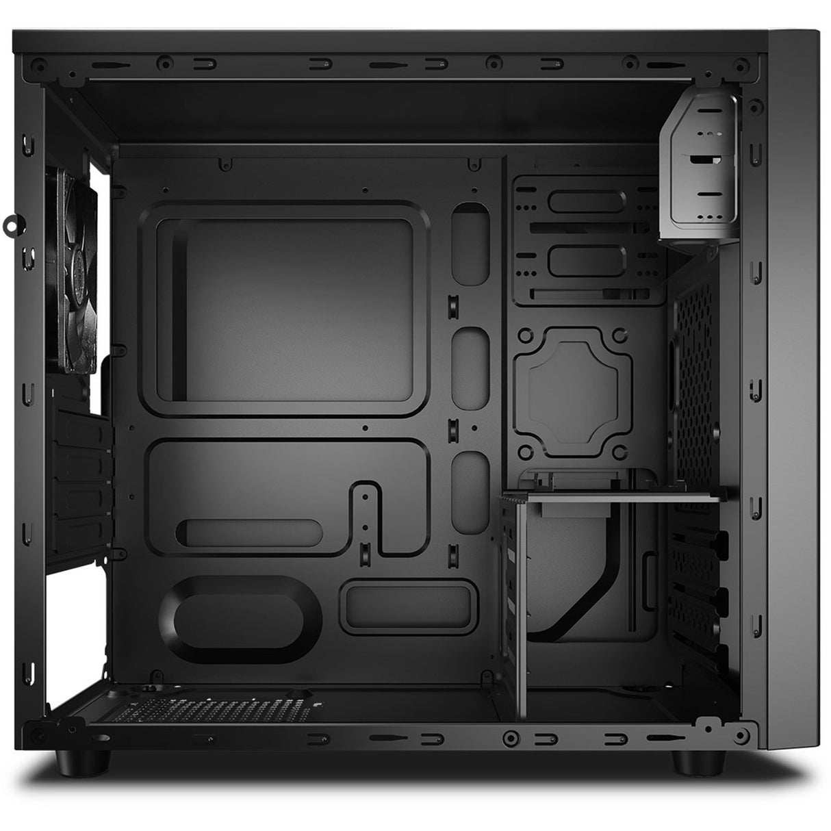 Deepcool matrexx 30 si mini tårnhus (sort | 2x USB-A)