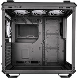 Asus tuf gaming gt502 plus midi tårnhus (sort | 2x USB-A | 1x USB-C | hærdet glas)