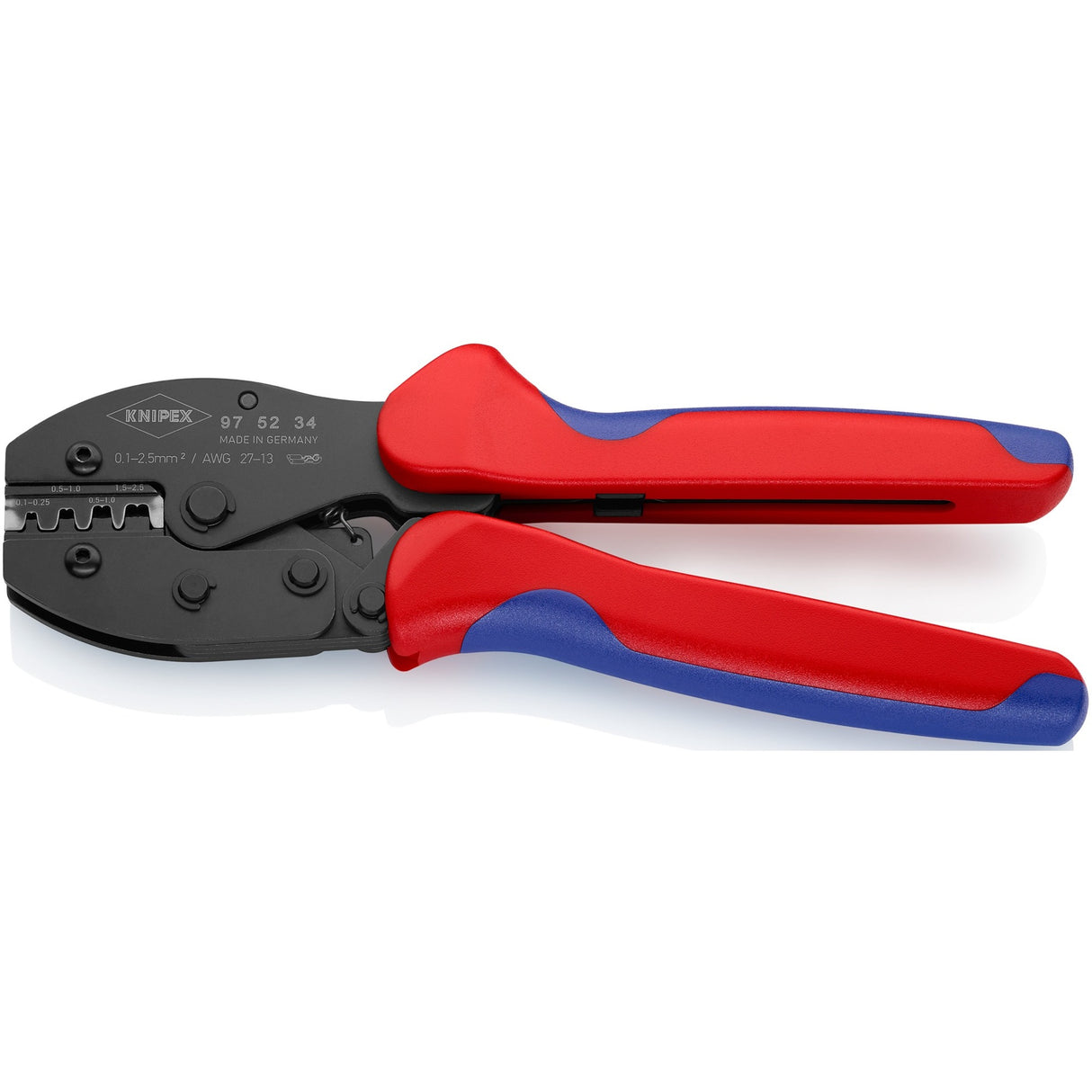 Knipex preciforce krympetang 975234 (rød blå)
