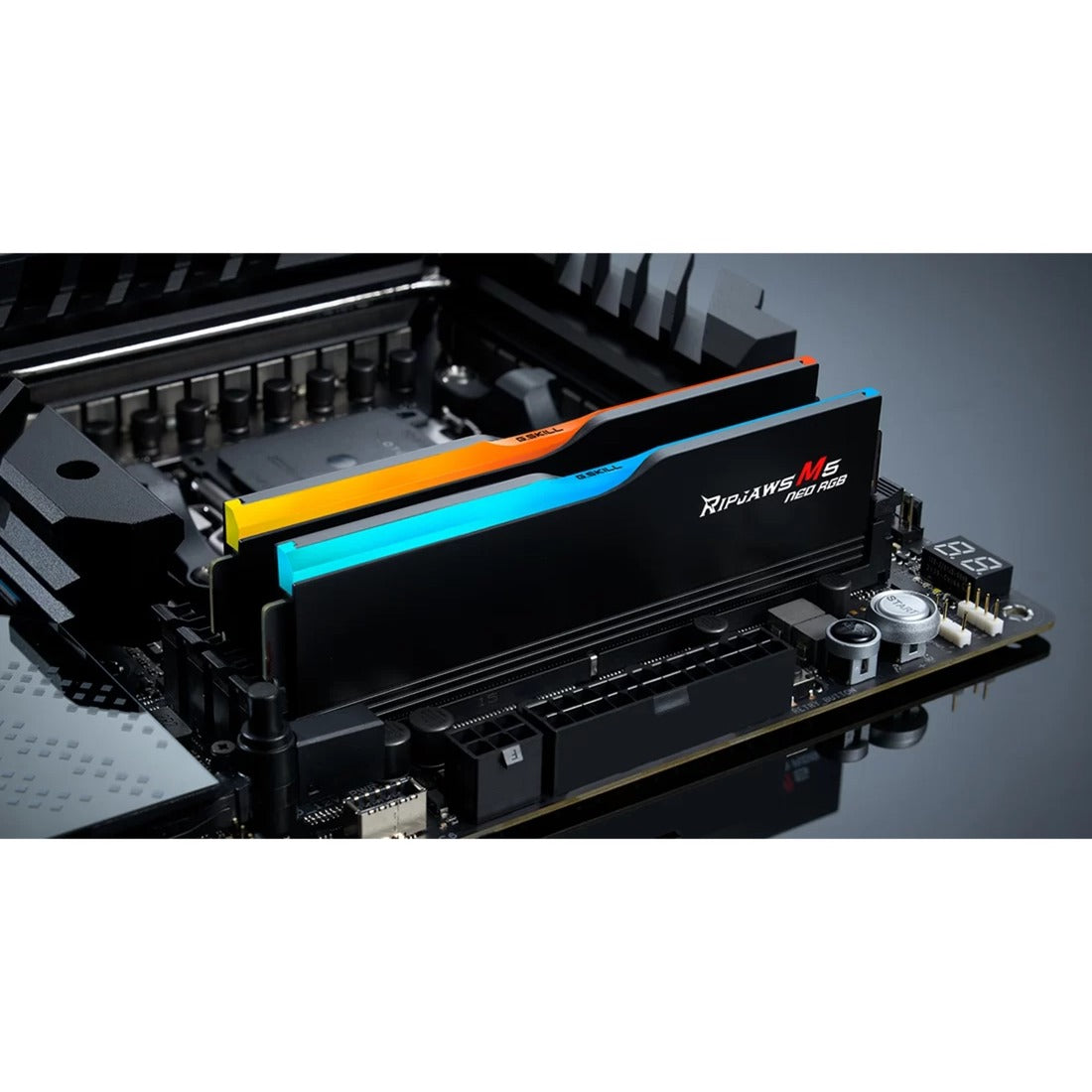 G.skill 64 GB DDR5-6000 (2x 32 GB) RAM-sæt (sort, Ripjaws M5 Neo, AMD Expo)