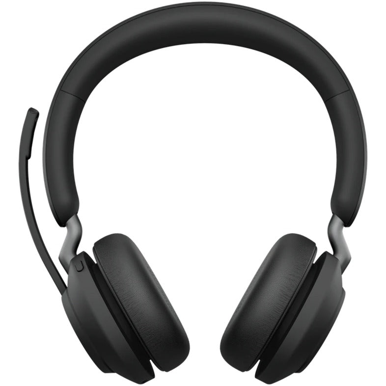 Jabra evolve2 65, uc stereo on-ear headset (sort, unified communication, Bluetooth)