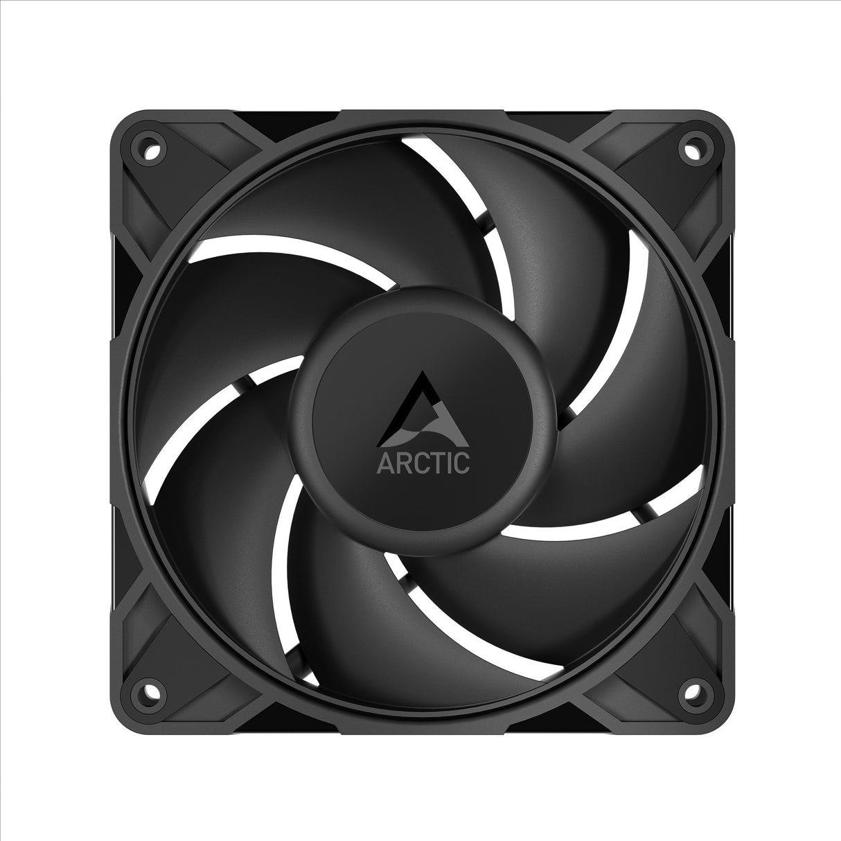 Arctic p12 pro pst co blæser (sort, 120 x 120 x 25 mm, pwm)