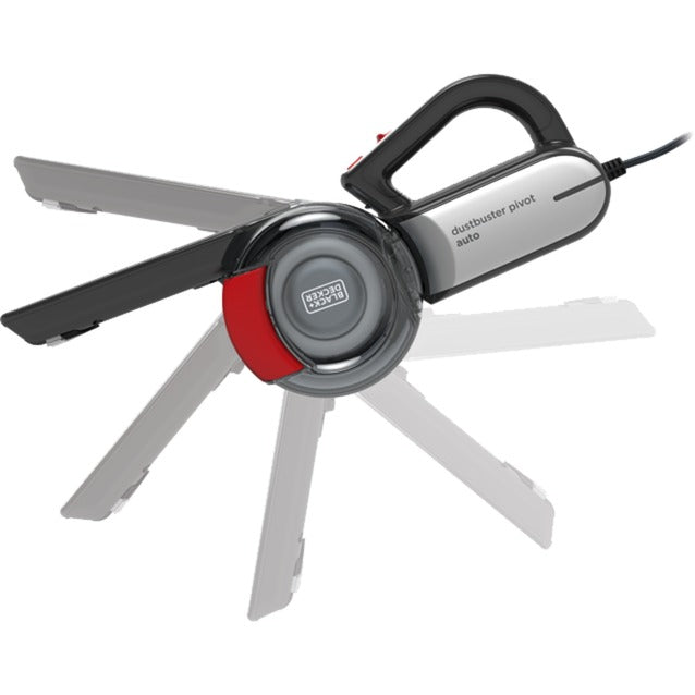 Black+Decker Car Petty Thief PV1200AV håndstøvsuger (sort rød)