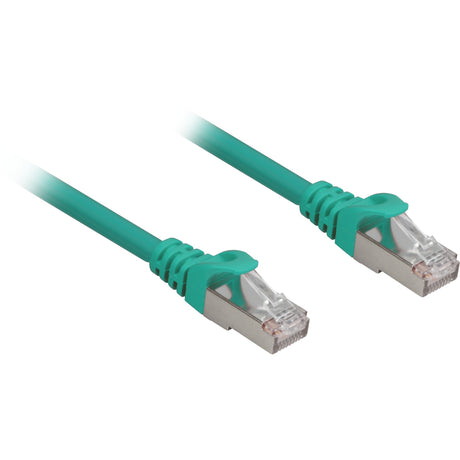 Sharkoon netværkskabel sftp, rj-45 med cat.6a (grøn, 5 meter, halogenfri)