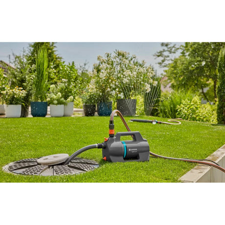 Gardena besproeiingspomp 5200 silent (donkergrijs turquoise, 09084-20)