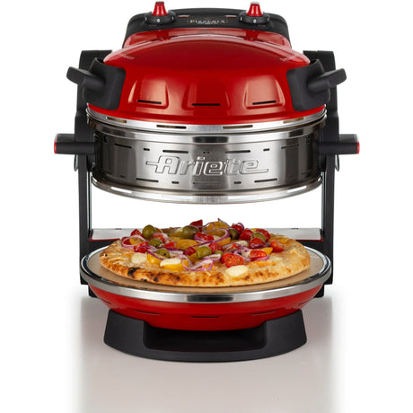 Ariete dobbelt pizzaovn 0927 00 (rød)